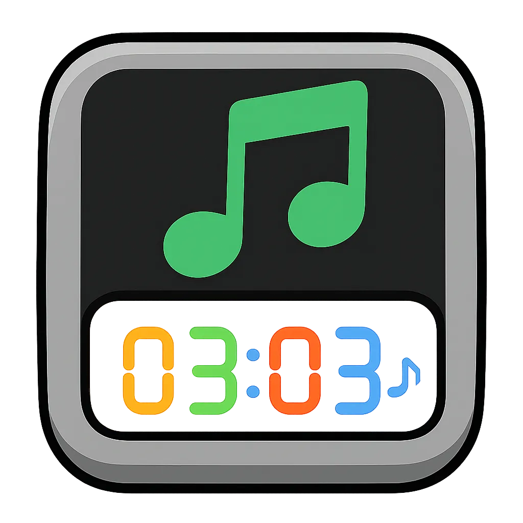 歌曲时长计算图标